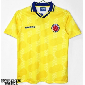 Colombia 1995 Retro Domácí Dres Krátký Rukáv Colombia 1995 Retro Domácí Dres Krátký Rukáv